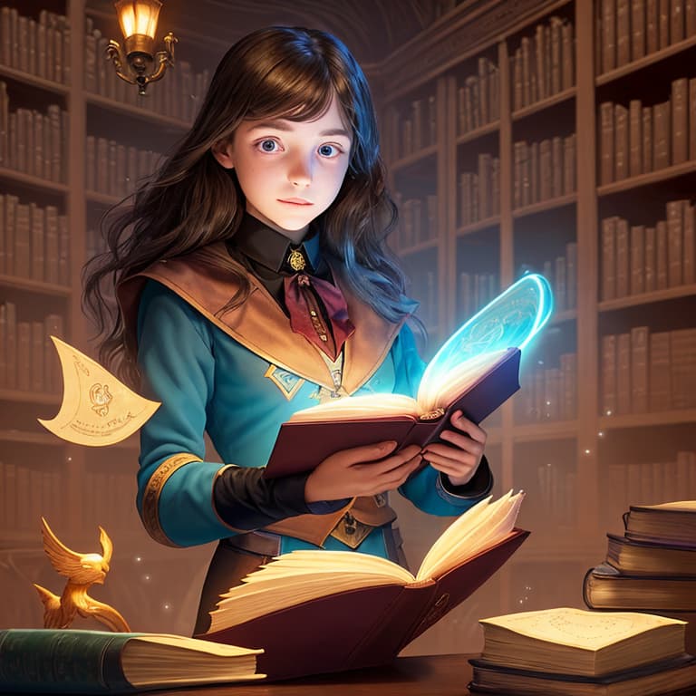 Student Studying Magick